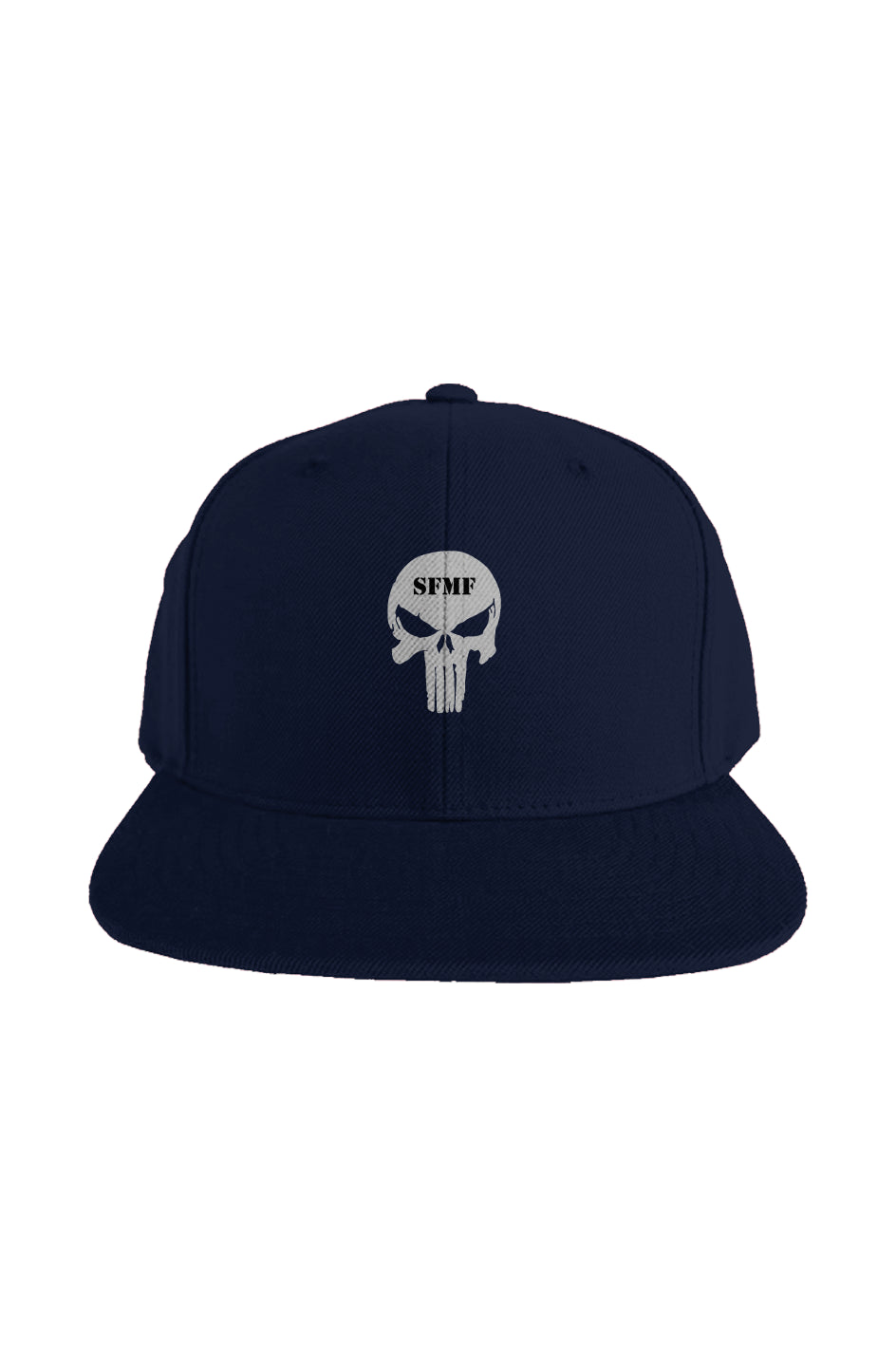 Hat, Snapback: Skull - Dark Blue