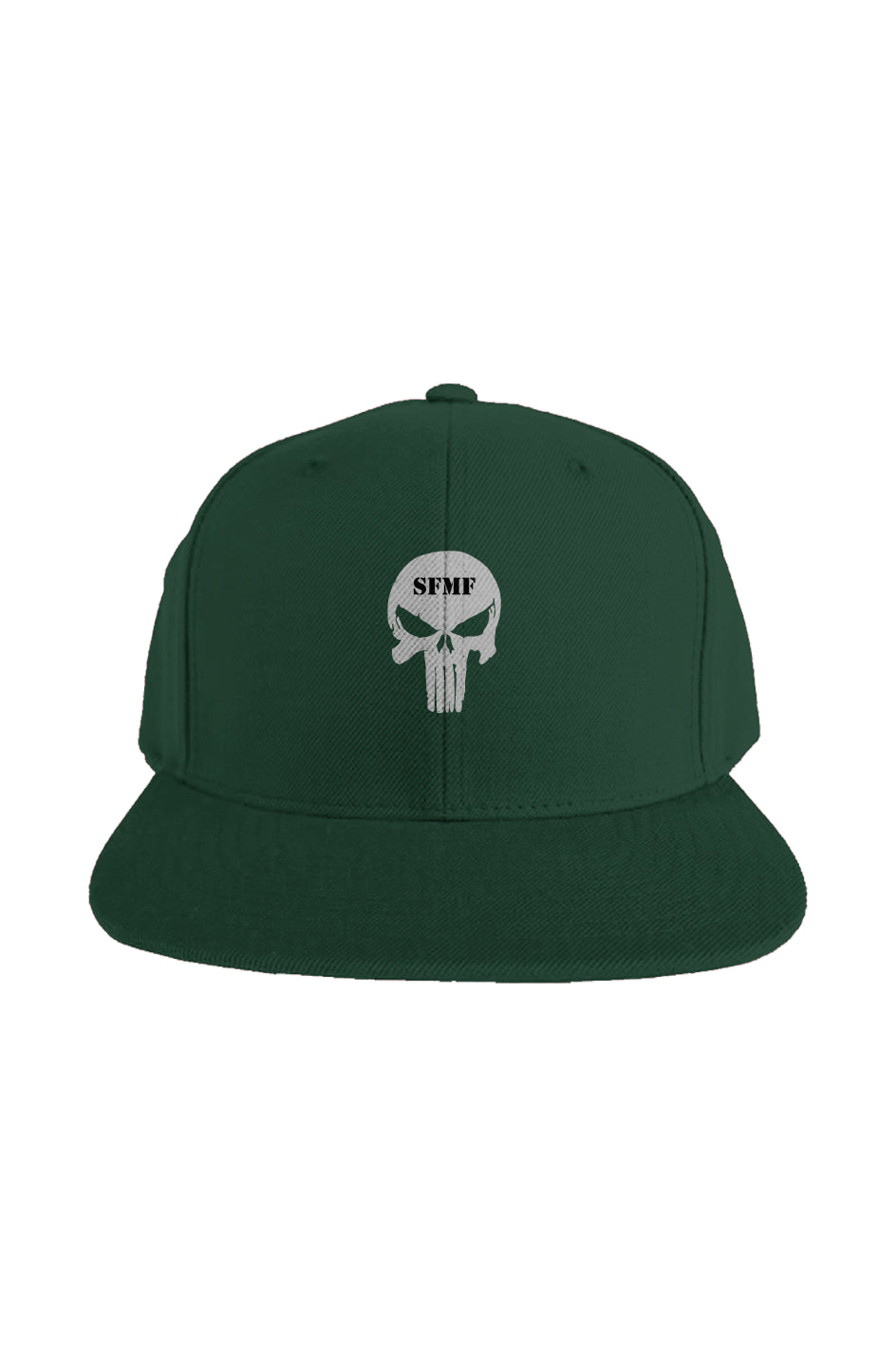 Hat, Snapback: Skull - Spruce